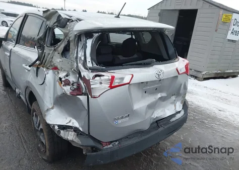 2014 Toyota Rav4 Le z USA, uszkodzony, nr VIN 2T3BFREV0EW153769